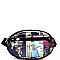 Magazine Print Trendy Fanny Pack RZ-OA053