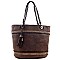 Tassel & Studded Bucket Boutique Quality Tote