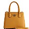 Structured 2-Way Medium Satchel