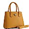 Structured 2-Way Medium Satchel
