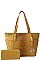 2IN1 DESIGNER CLASSY SATCHEL WITH MATCHING WALLET JYOS-1009-W