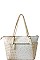 2IN1 DESIGNER CLASSY SATCHEL WITH MATCHING WALLET JYOS-1009-W