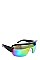 PACK OF 12 MIRROR COATING LENS SPORTS GOGGLE SUNGLASSES