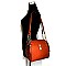 Padlock Accent Chain Accent BOLD Shoulder Bag