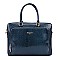 Nicole Lee Python Snake Skin Satchel Brief Case