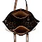 Nicole Lee Saffiano Top Handle Satchel