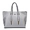 Nicole Lee Saffiano Top Handle Satchel