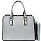 [S]PA6138-LP Classy 3 Compartment Satchel SET