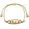 Trendy Metal Nugget Metal String Bracelet MH-PB0744