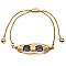 Trendy Metal Nugget Metal String Bracelet MH-PB0744