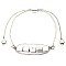 Trendy Metal Nugget Metal String Bracelet MH-PB0744