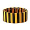 Fashionable Color-coated Pinstripe Lego Block Elastic Bracelet MH-PB0928