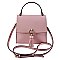 Fashion Ring Tassel Flap Crossbody Satchel