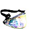 PB7054-LP  Hologram Clear Fashion Fanny Pack