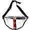 Center Striped Clear Fashion Fanny Pack MH-PB7233