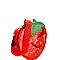Strawberry Theme Clear Novelty Fanny Pack