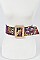 Fashion Graffiti Waist Belt