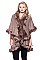 Stylish Faux Fur Poncho/Vest FM-PC051