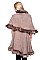 Stylish Faux Fur Poncho/Vest FM-PC051