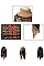 PACK OF 12 PCS ASSORTED COLOR PLAID PATTERN PONCHO