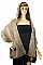 Pack of 6 (pieces) Assorted Glitter Accent Knit Hooded Cardigan FM-PC21017