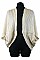 Fashionable Sequin Accent Knit Bolero FM-PC21031