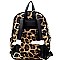 Leopard Print Multi-Pocket Fashion Backpack