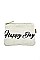 Happy Day Canvas Pouch