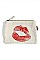 KISS PRINT CANVAS POUCH