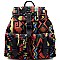 Tribal Aztec Print Durable Fabric Boutique Backpack