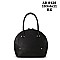 Round Shape Triple Compartment Satchel Bag