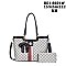 2 IN 1 BEE-CHARM TOTE WITH WALLET