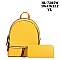 yellow backpack-designer