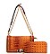 2 In 1 Croc Shoulder -Cross-Body Bag with Wallet