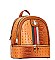 Pearl Bee Accent Striped 3 in 1 Alligator Backpack Set