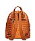 Pearl Bee Accent Striped 3 in 1 Alligator Backpack Set