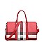 red duffle bags