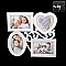 STYLISH PUZZLE PICTURE FRAME 4- 4 X 6 SLPIC912