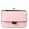 Large Size Kiss Snap Clutch Purse - Multi Compartment