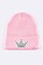 Trendy Sequin Crown Iconic Patch Beanie LA-MKH3514A