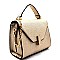 PJ5016S-LP Turn-lock Button Small Satchel Mini Bag