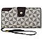 Monogram Clutch Wallet Wristlet