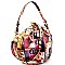 PM024-LP Magazine Print Ball-Shaped Unique Satchel