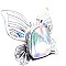 PP6539-LP Iridescent Metallic Butterfly Novelty Backpack