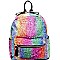 Rainbow Glittery Fashion Backpack Multi MH-PP6718