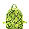 Snake Print 2-Way Medium Backpack Shoulder Bag  MH-PP6859