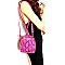 Snake Print 2-Way Medium Backpack Shoulder Bag  MH-PP6859