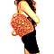 FASHIONABLE SNAKE PRINT BACKPACK