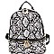 FASHIONABLE SNAKE PRINT BACKPACK