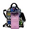 Medium Snake Print 2-Way Backpack Shoulder Bag